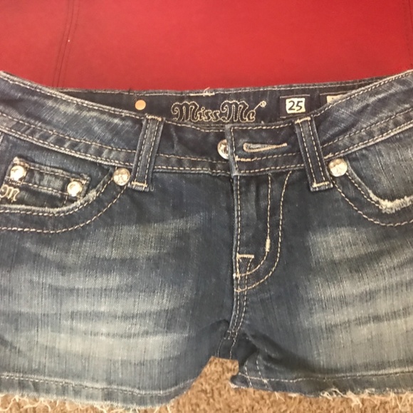 2 pairs of denim shorts - Picture 4 of 5
